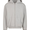 Fluffy zip hoodie