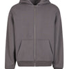 Fluffy zip hoodie