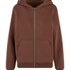 Women’s fluffy zip hoodie