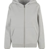 Women’s fluffy zip hoodie