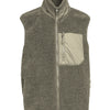 Bonded sherpa vest