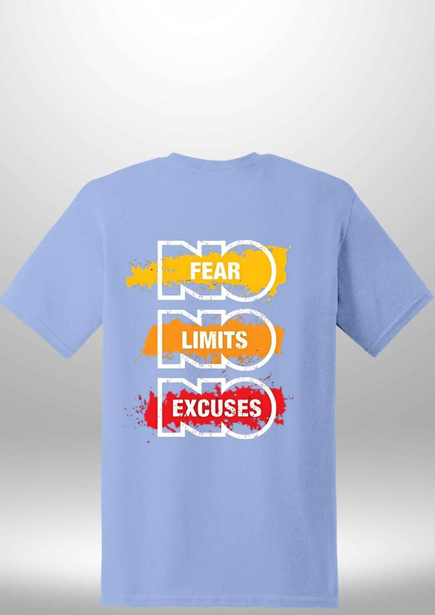 "NO FEAR" Luxe T-Shirt - Luxe Custom Designer