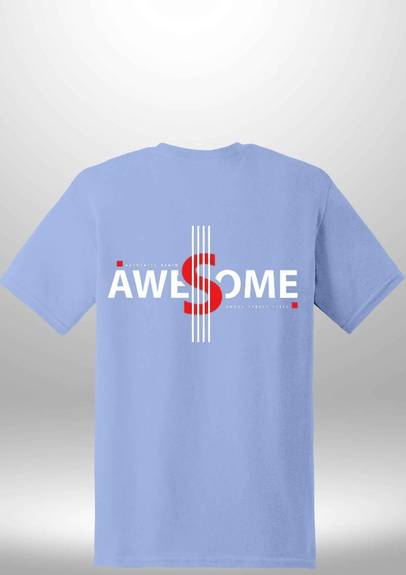 Luxe Custom "AWESOME" T-Shirt - Luxe Custom Designer