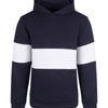 Heavyweight panelled hoodie