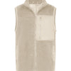 Recycled sherpa gilet