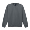 Softstyle™ midweight adult fleece 1/4-zip sweatshirt