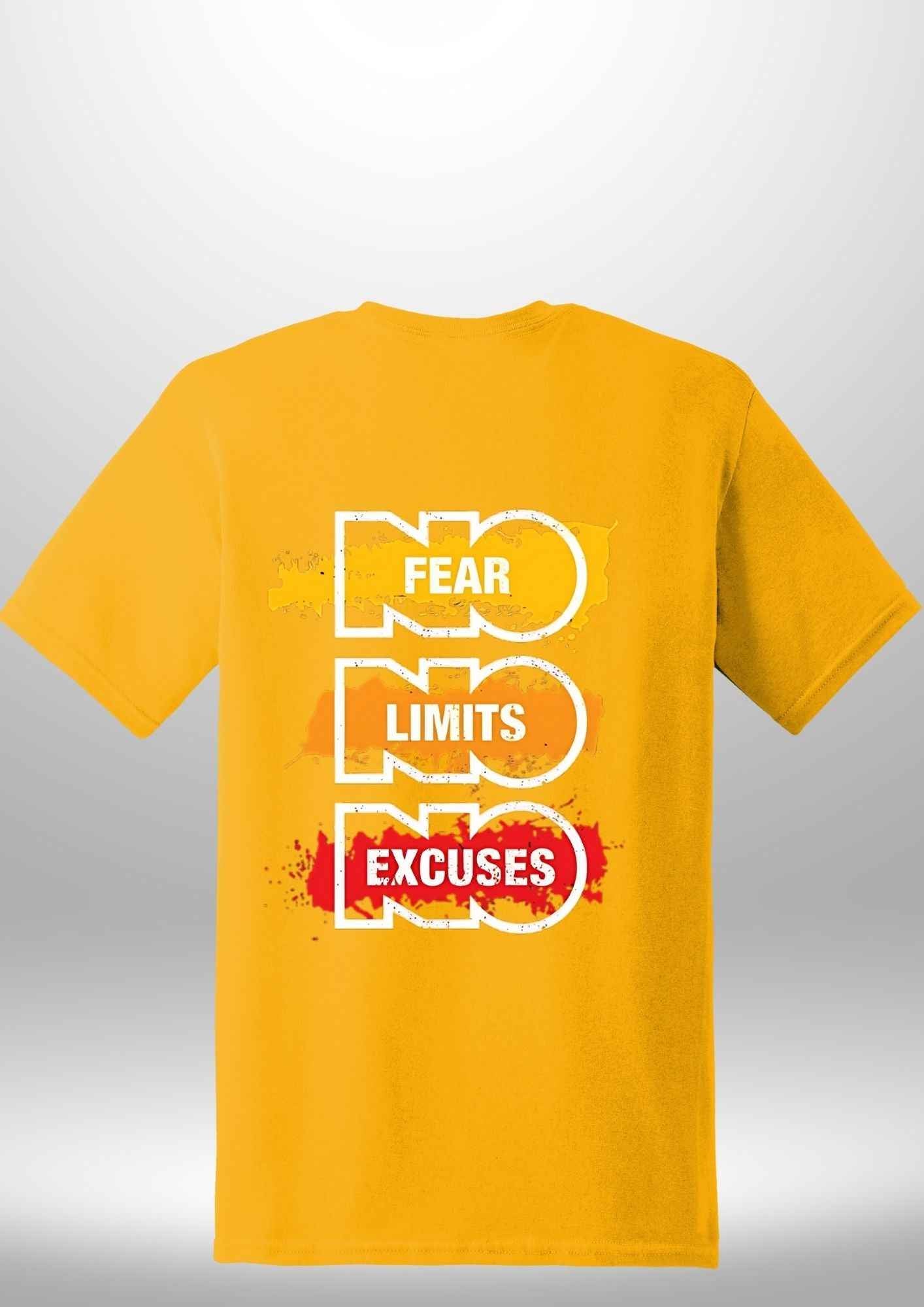 "NO FEAR" Luxe T-Shirt - Luxe Custom Designer