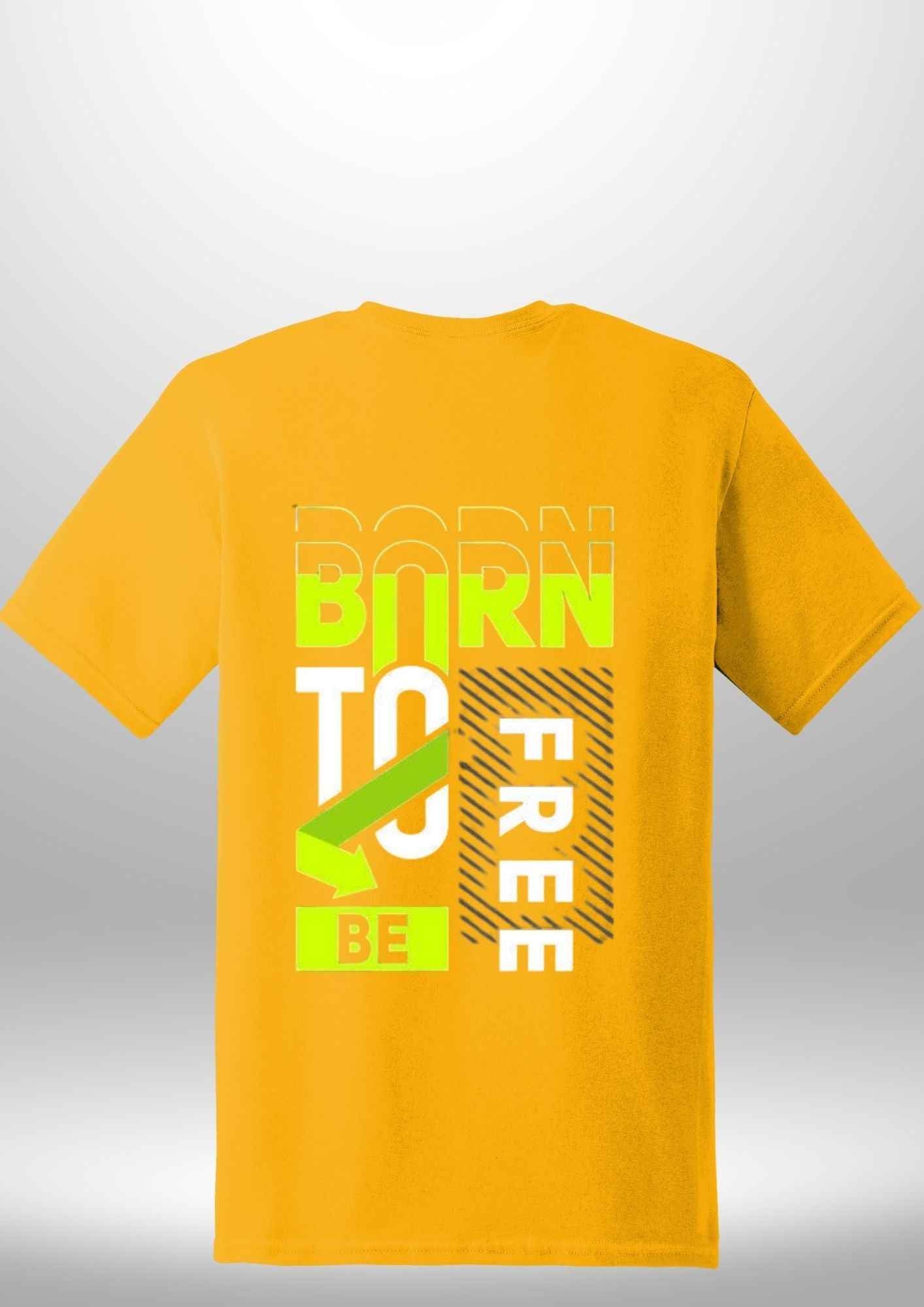 Born To Be Free T-Shirt - Luxe Custom Designer