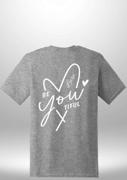 "BeYOUtiful" Luxe T-Shirt - Luxe Custom Designer