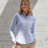 Women's modern long sleeve Oxford shirt