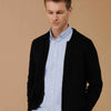 Unisex zip-through cardigan