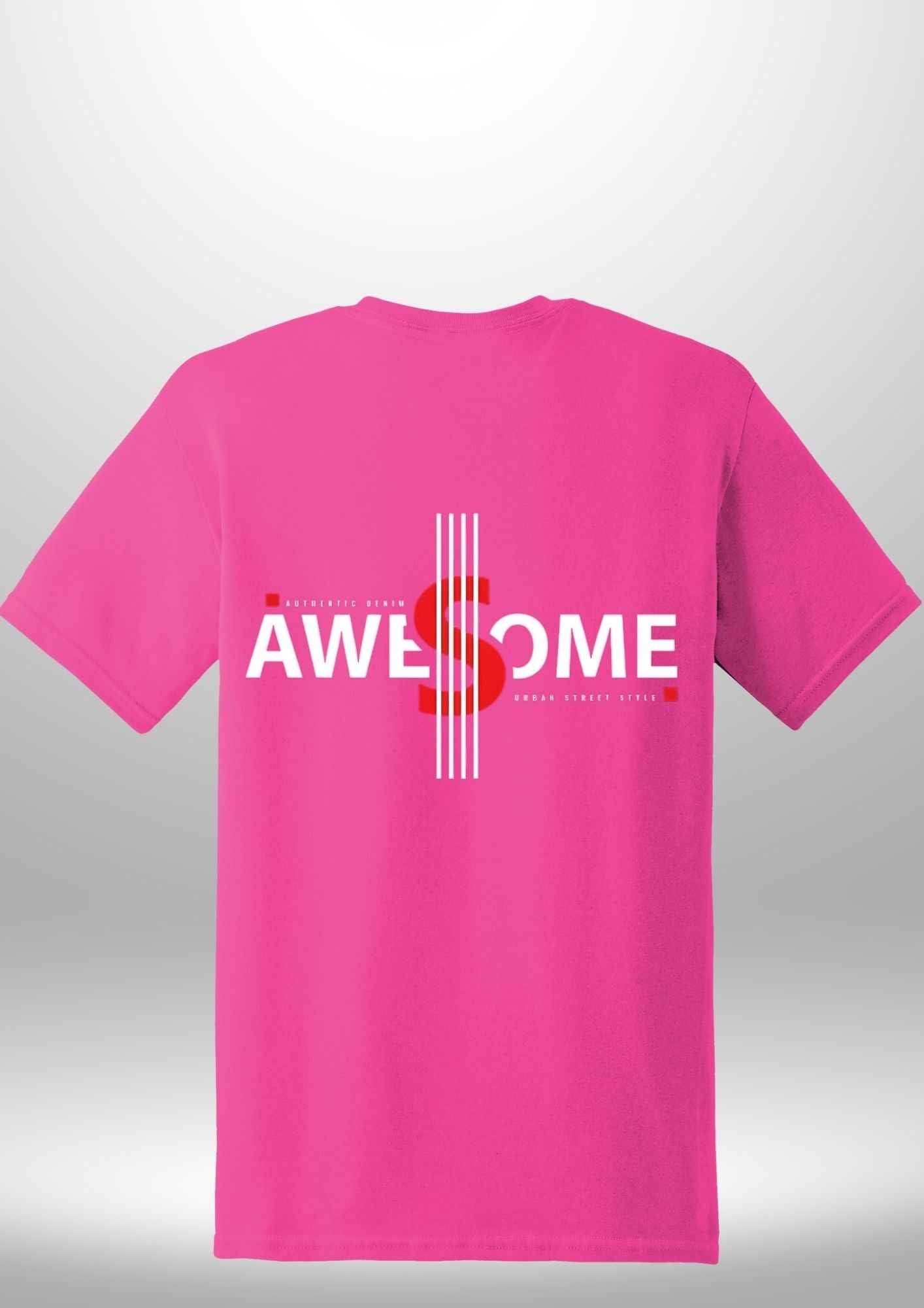 Luxe Custom "AWESOME" T-Shirt - Luxe Custom Designer