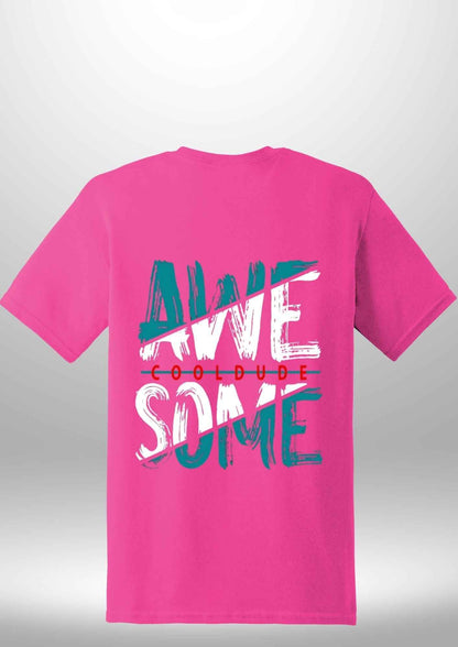"AWESOME" Luxe T-Shirt - Luxe Custom Designer