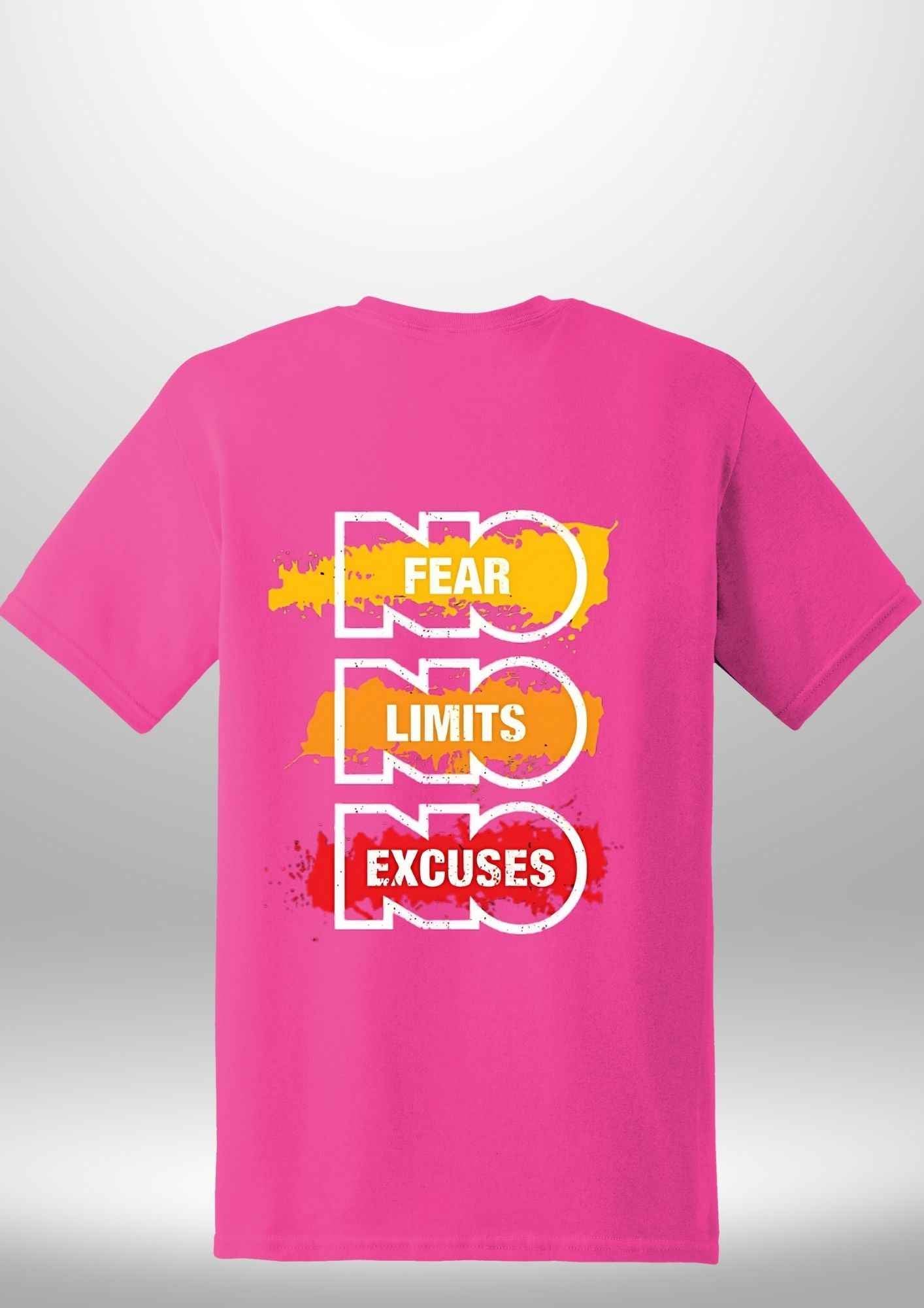 "NO FEAR" Luxe T-Shirt - Luxe Custom Designer