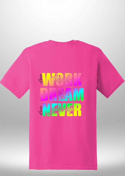 Work Hard Luxe T-Shirt - Luxe Custom Designer