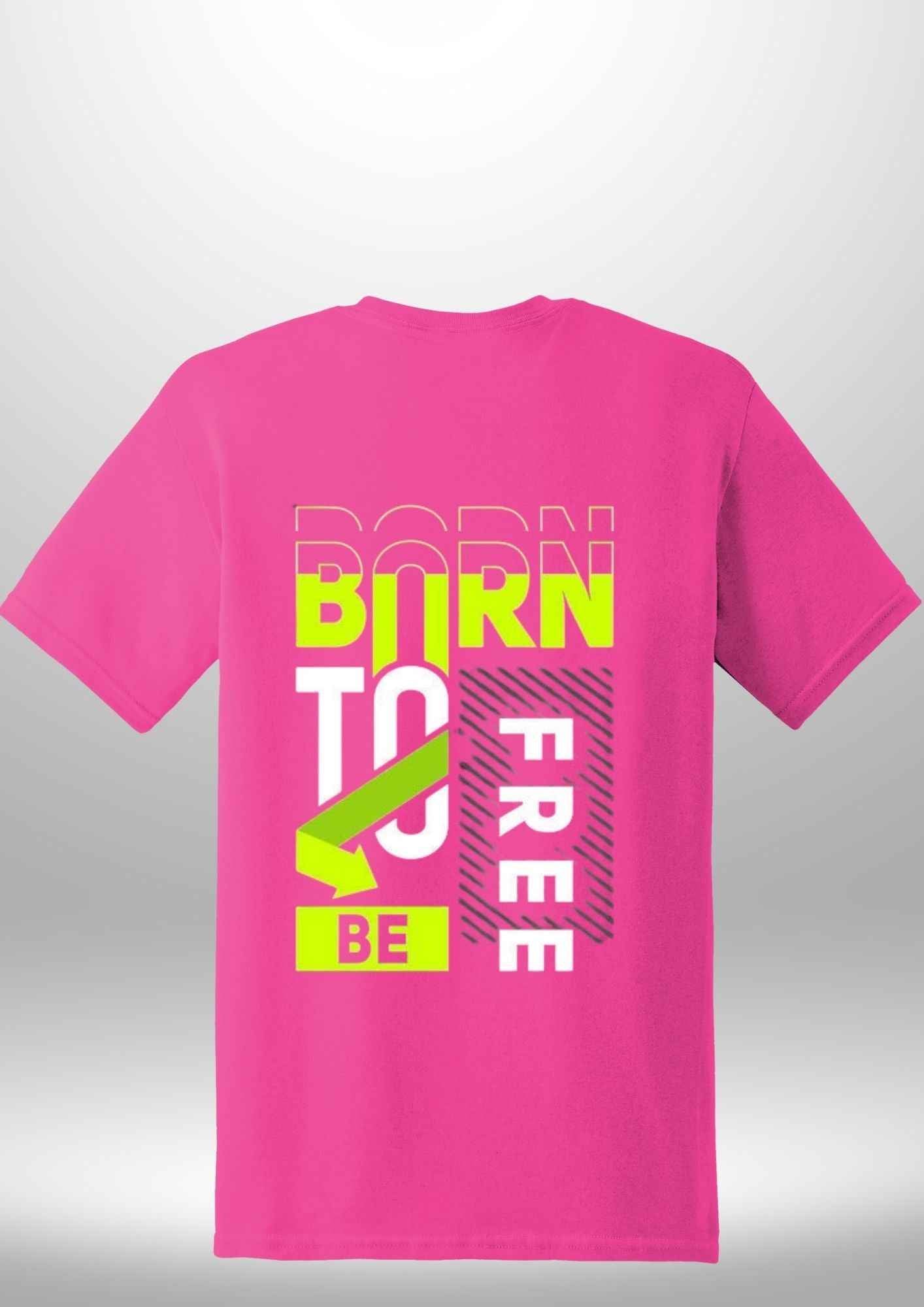 Born To Be Free T-Shirt - Luxe Custom Designer
