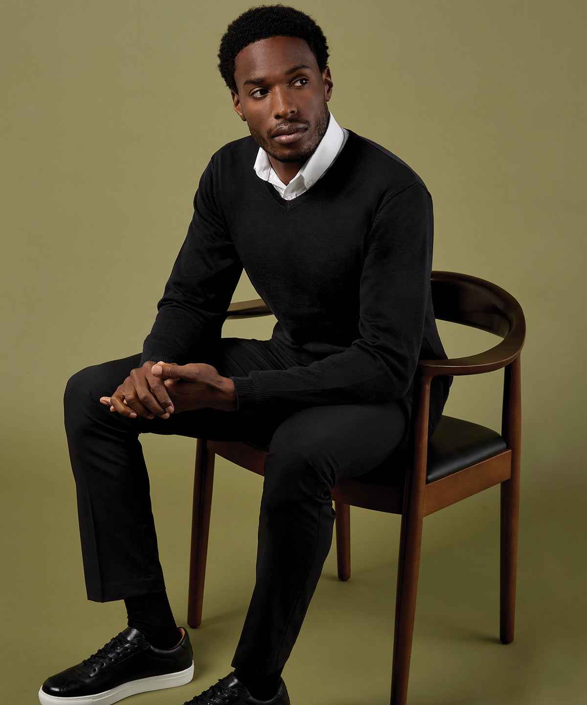 Arundel v-neck sweater long sleeve (classic fit)