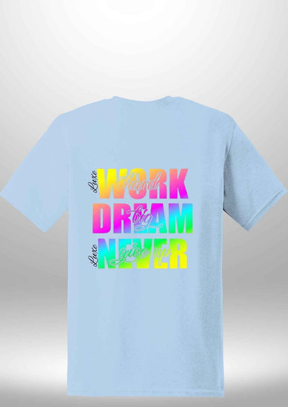 Work Hard Luxe T-Shirt - Luxe Custom Designer