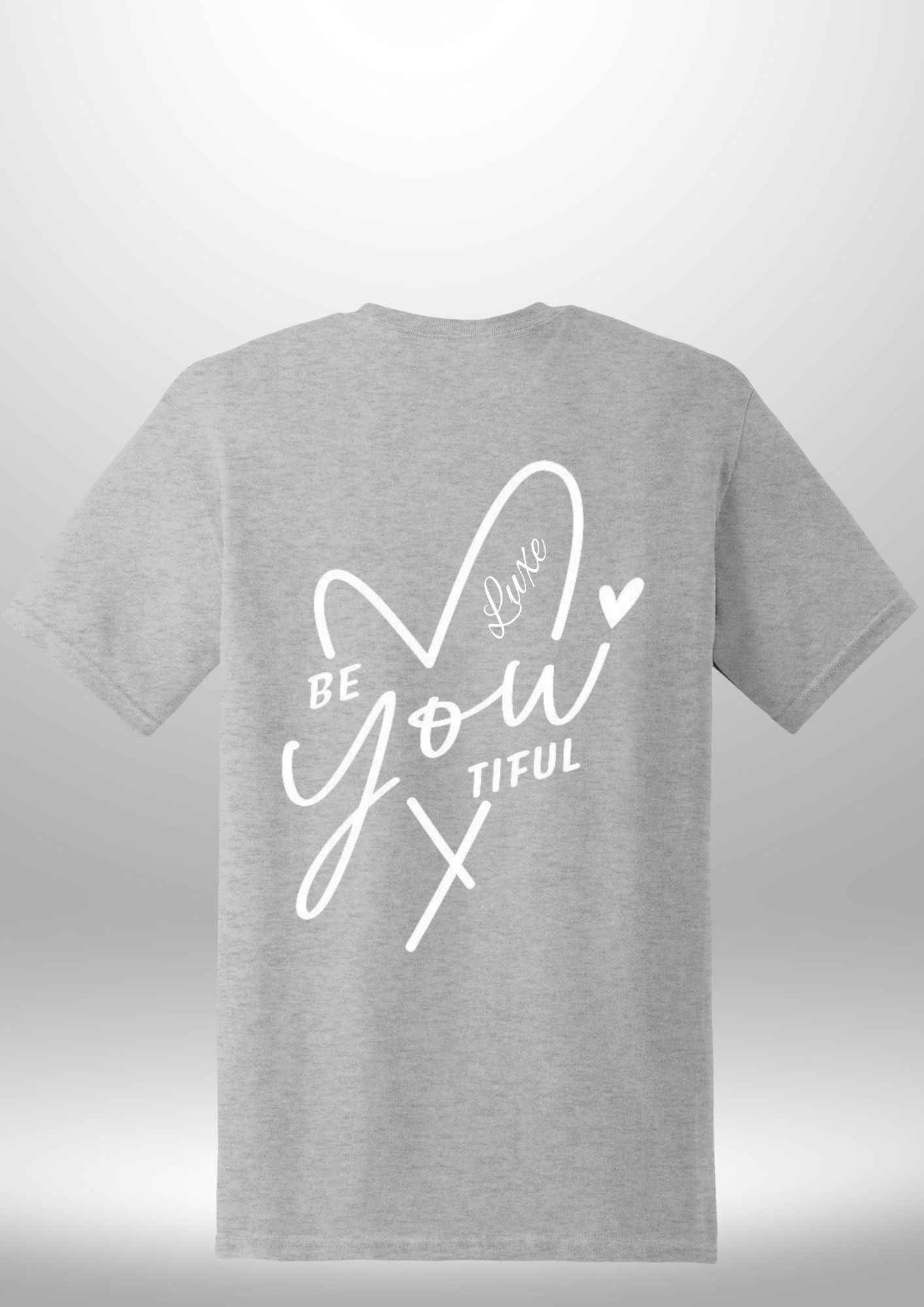 "BeYOUtiful" Luxe T-Shirt - Luxe Custom Designer