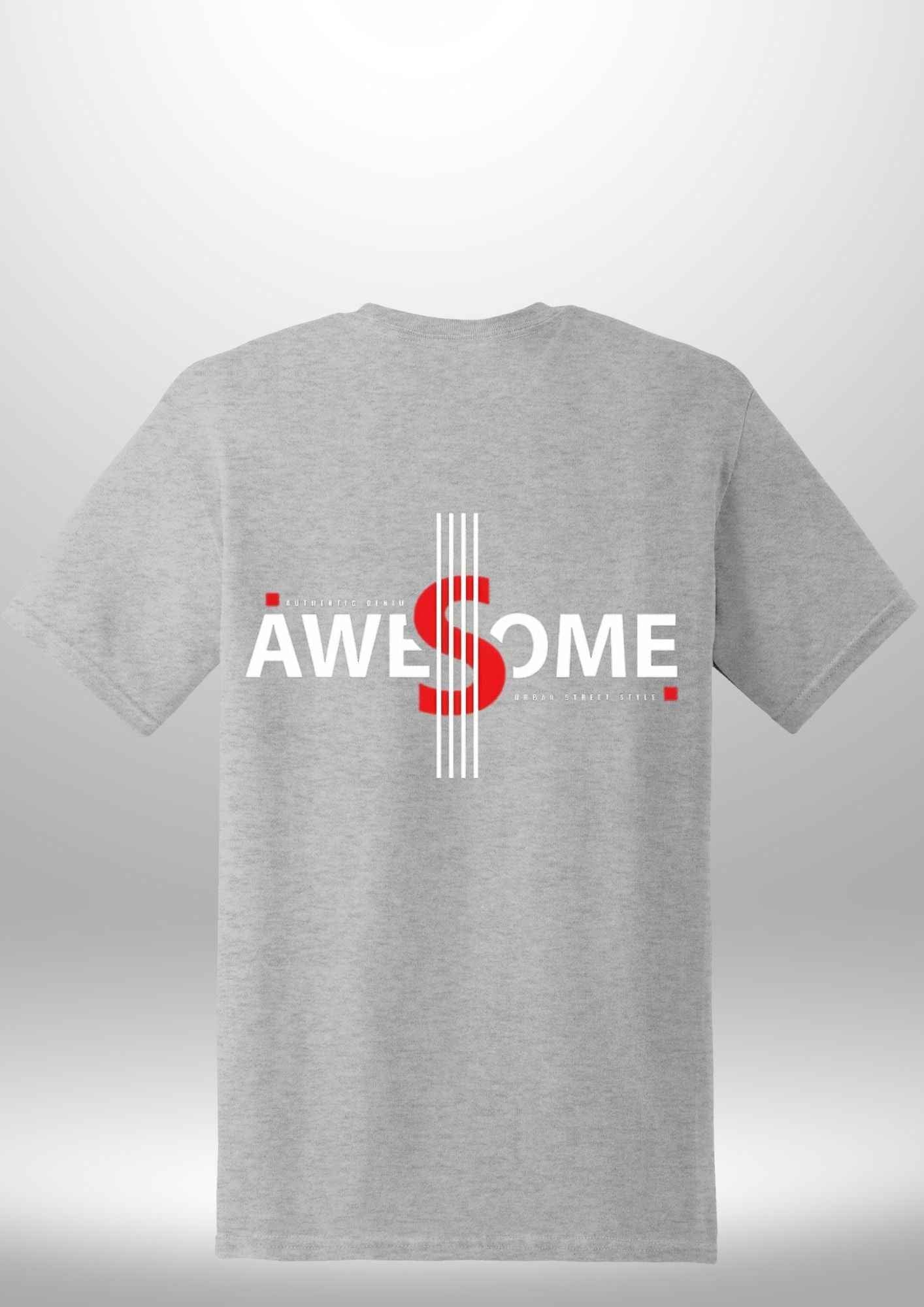 Luxe Custom "AWESOME" T-Shirt - Luxe Custom Designer