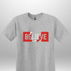 "Believe" Luxe T-shirt - Luxe Custom Designer