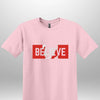 "Believe" Luxe T-shirt - Luxe Custom Designer