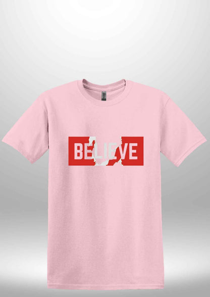 "Believe" Luxe T-shirt - Luxe Custom Designer