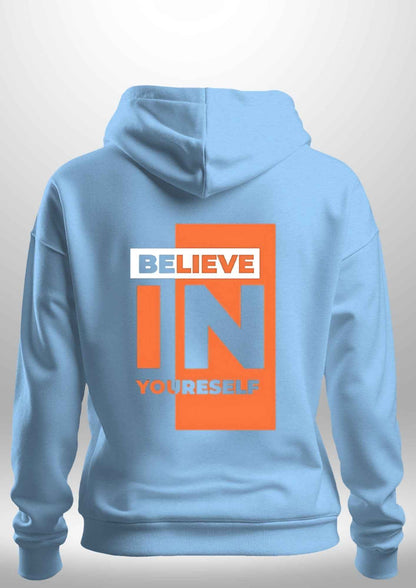 Red "Believe In Yourself" Luxe T-Shirt - Luxe Custom Designer