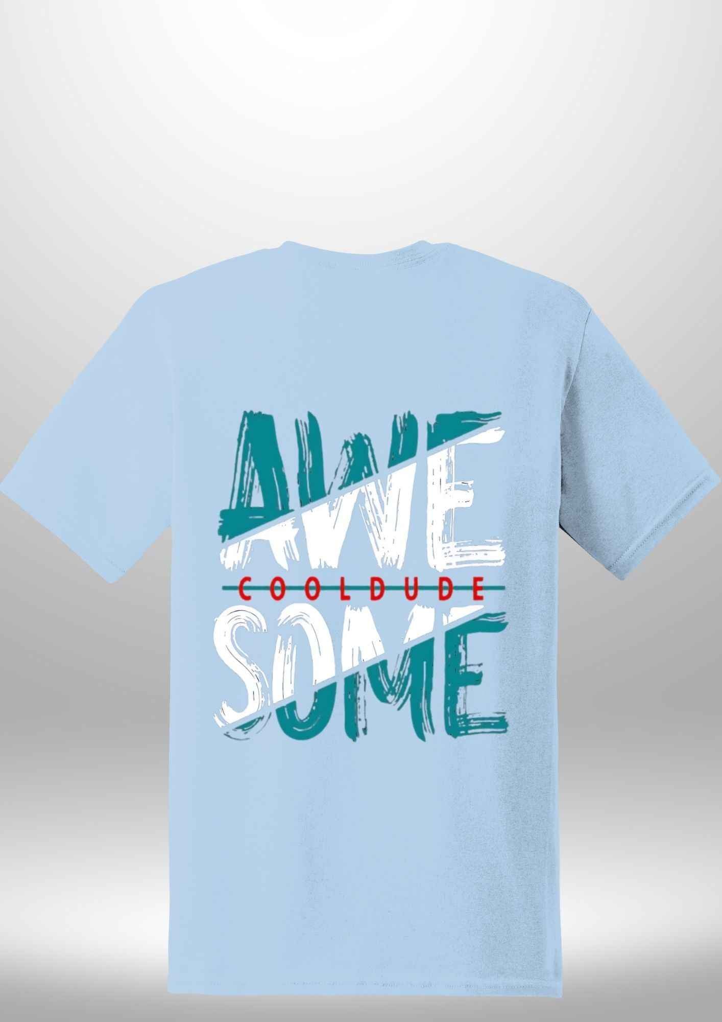 "AWESOME" Luxe T-Shirt - Luxe Custom Designer