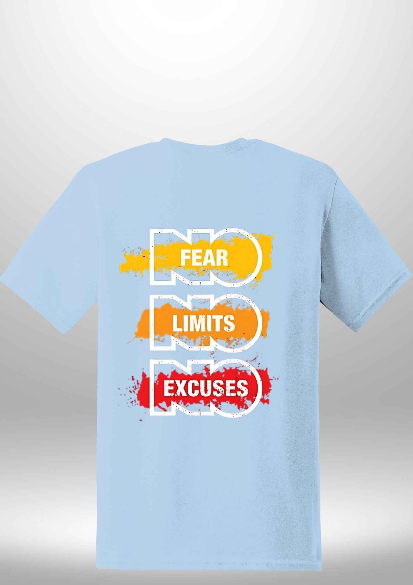 "NO FEAR" Luxe T-Shirt - Luxe Custom Designer