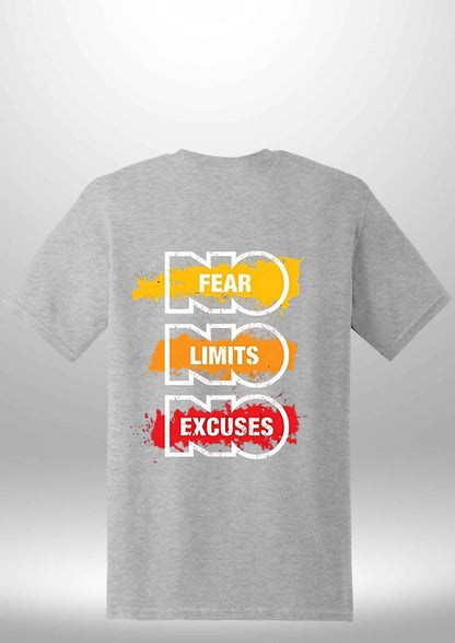 "NO FEAR" Luxe T-Shirt - Luxe Custom Designer