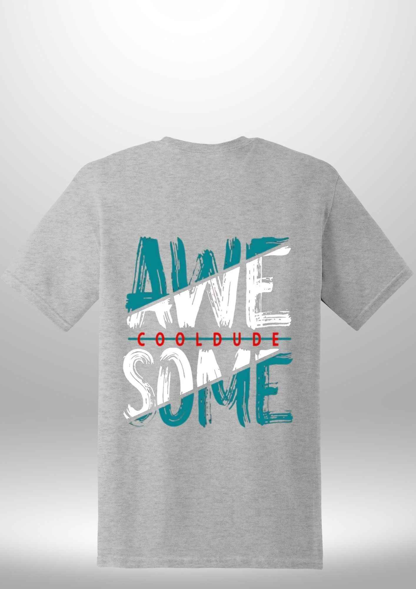 "AWESOME" Luxe T-Shirt - Luxe Custom Designer