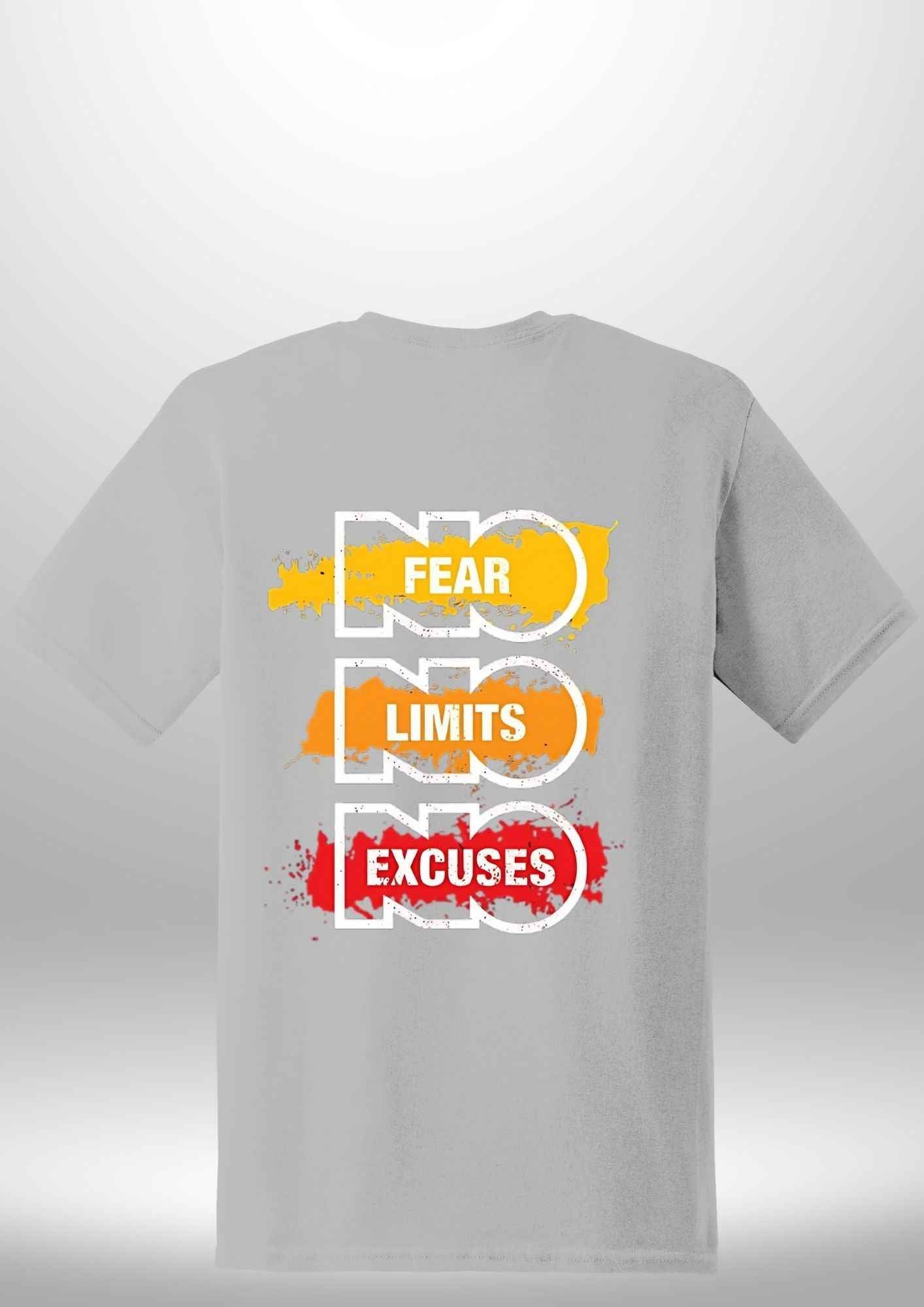 "NO FEAR" Luxe T-Shirt - Luxe Custom Designer