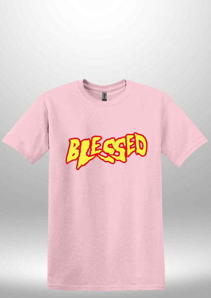 "Blessed" Luxe T-Shirt - Luxe Custom Designer