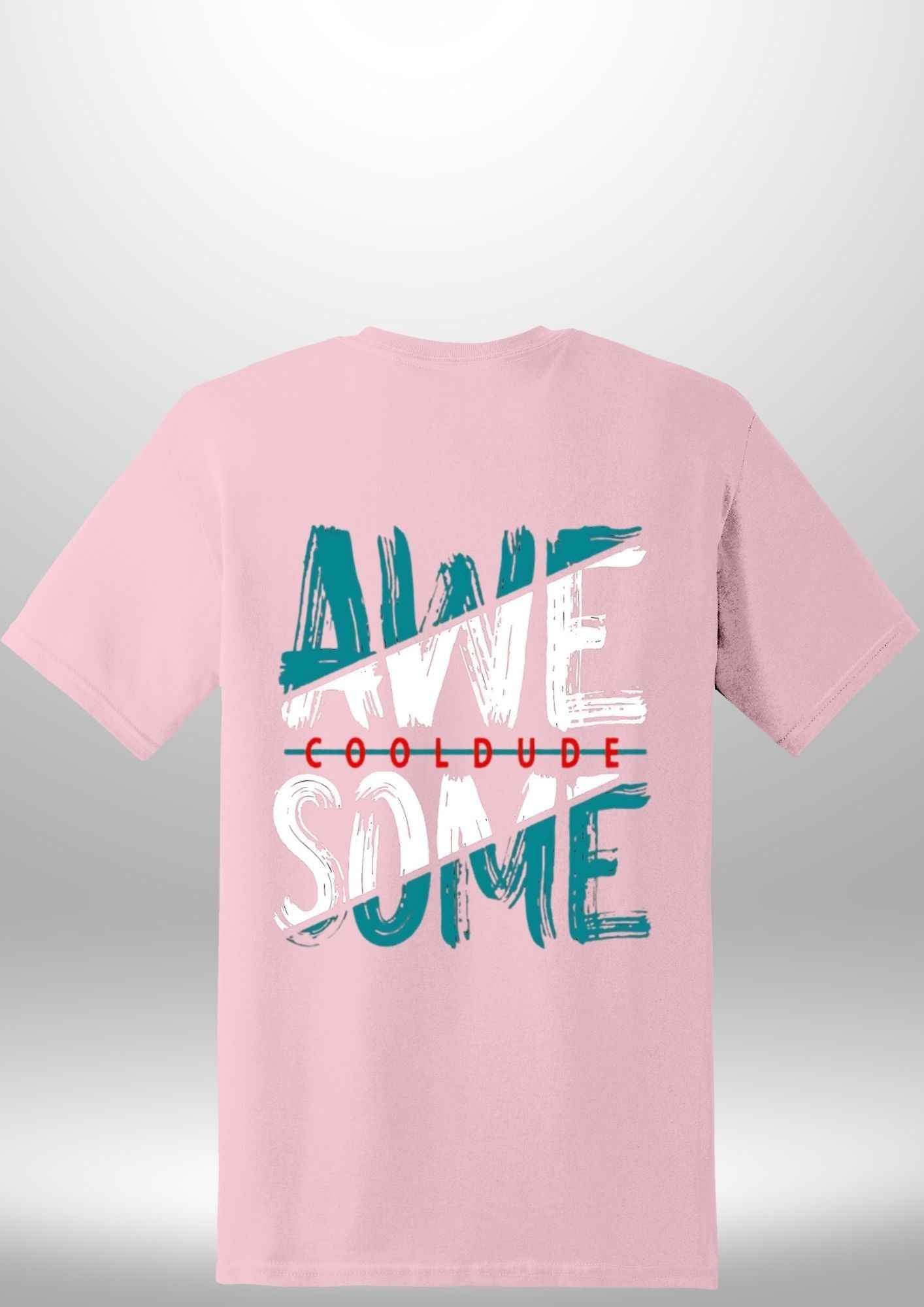 "AWESOME" Luxe T-Shirt - Luxe Custom Designer