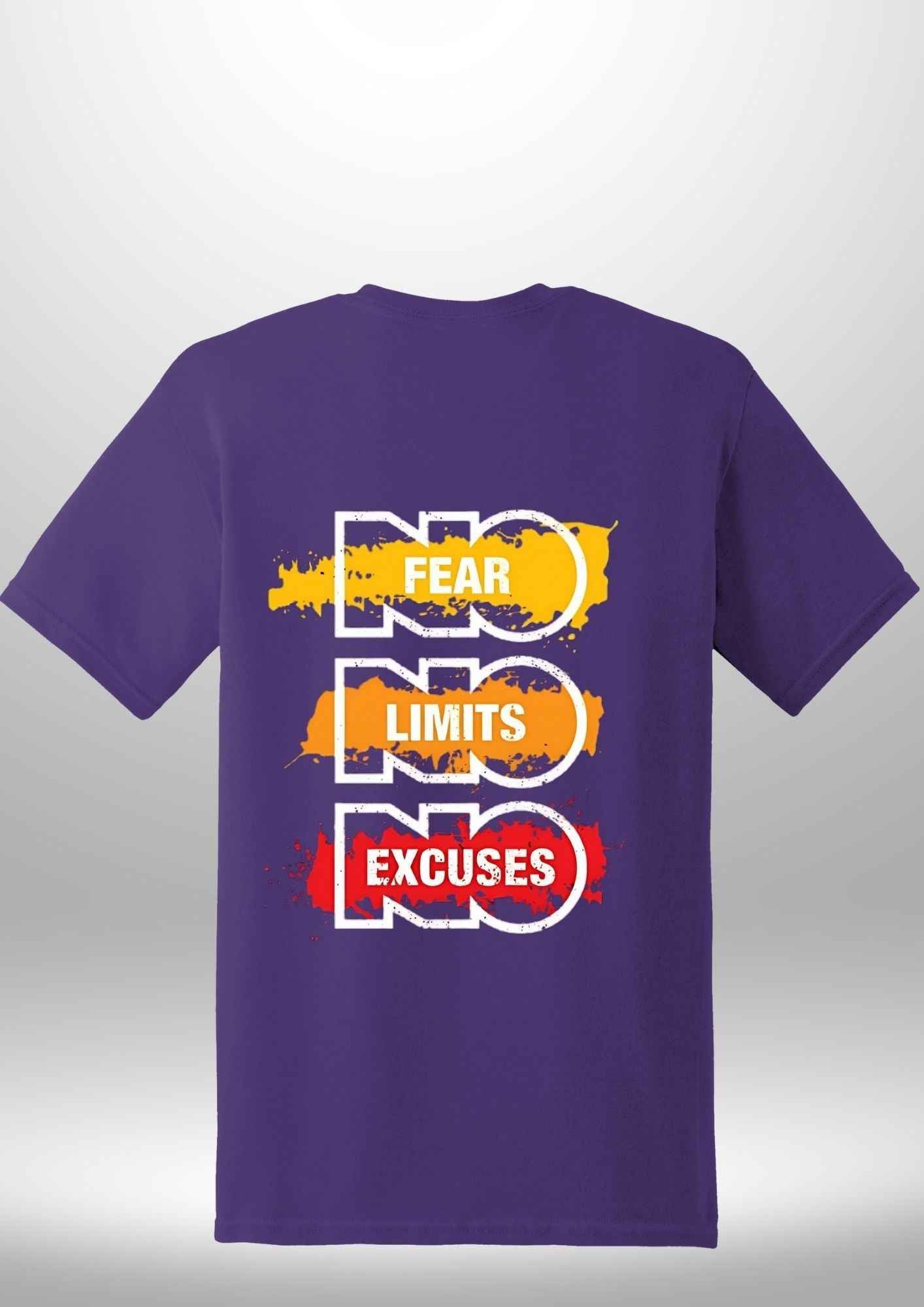 "NO FEAR" Luxe T-Shirt - Luxe Custom Designer