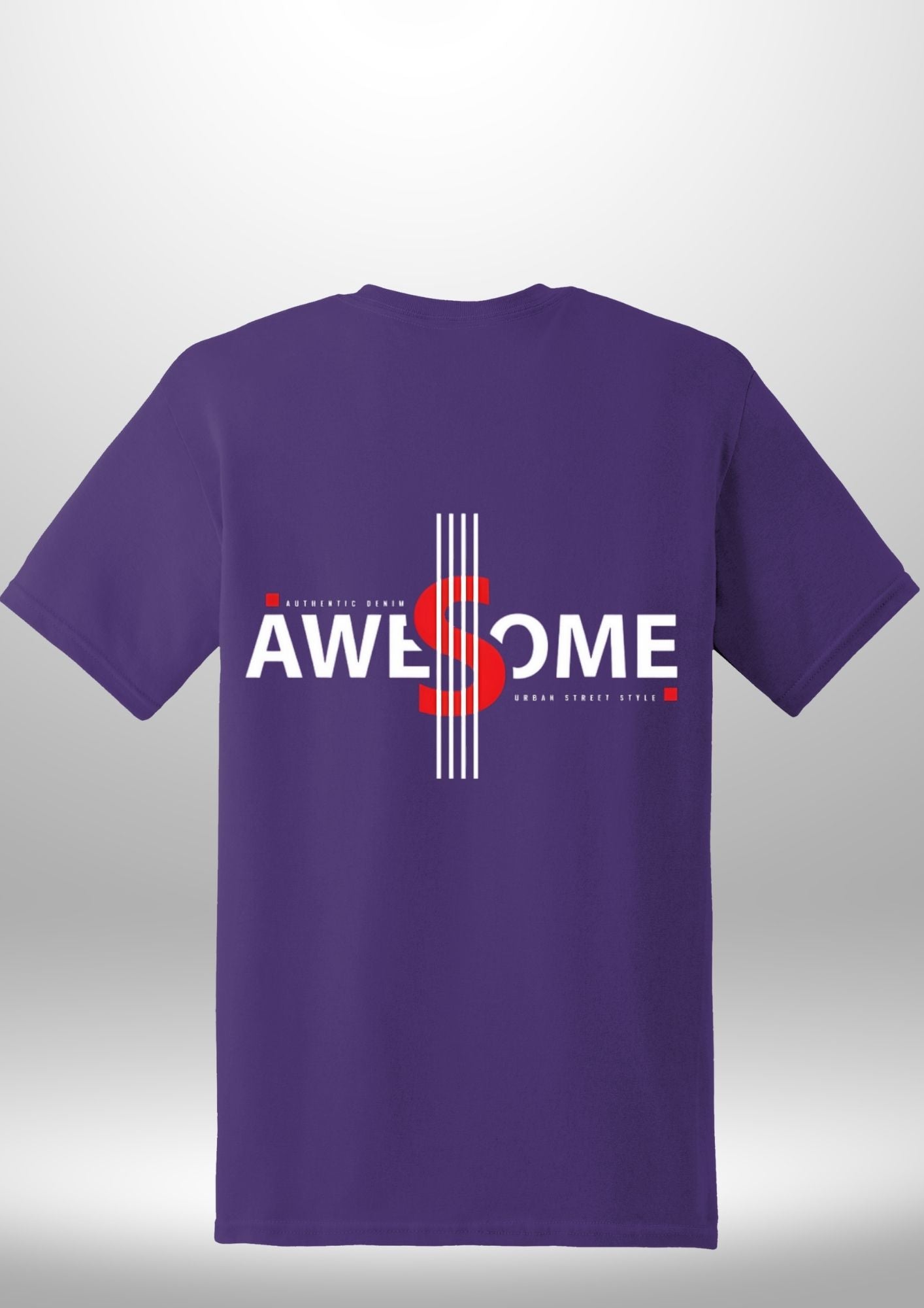Luxe Custom "AWESOME" T-Shirt - Luxe Custom Designer