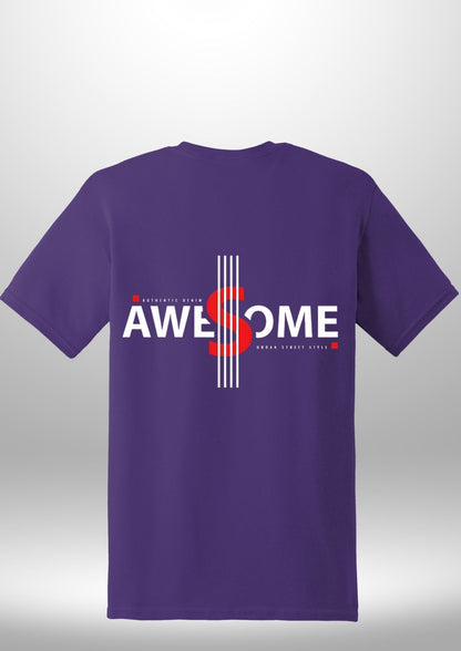 Luxe Custom "AWESOME" T-Shirt - Luxe Custom Designer