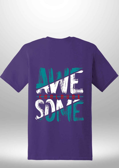 "AWESOME" Luxe T-Shirt - Luxe Custom Designer