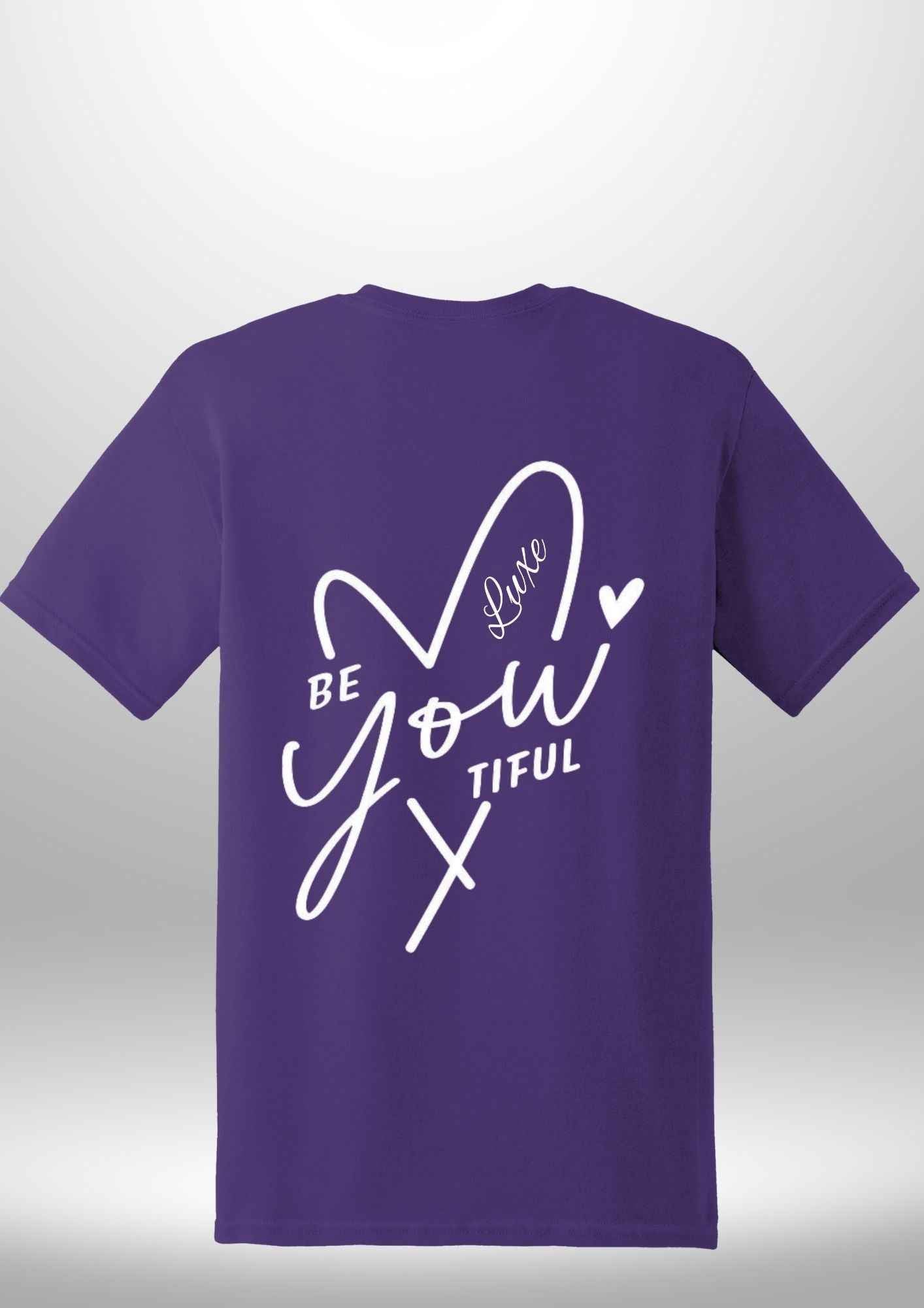 "BeYOUtiful" Luxe T-Shirt - Luxe Custom Designer