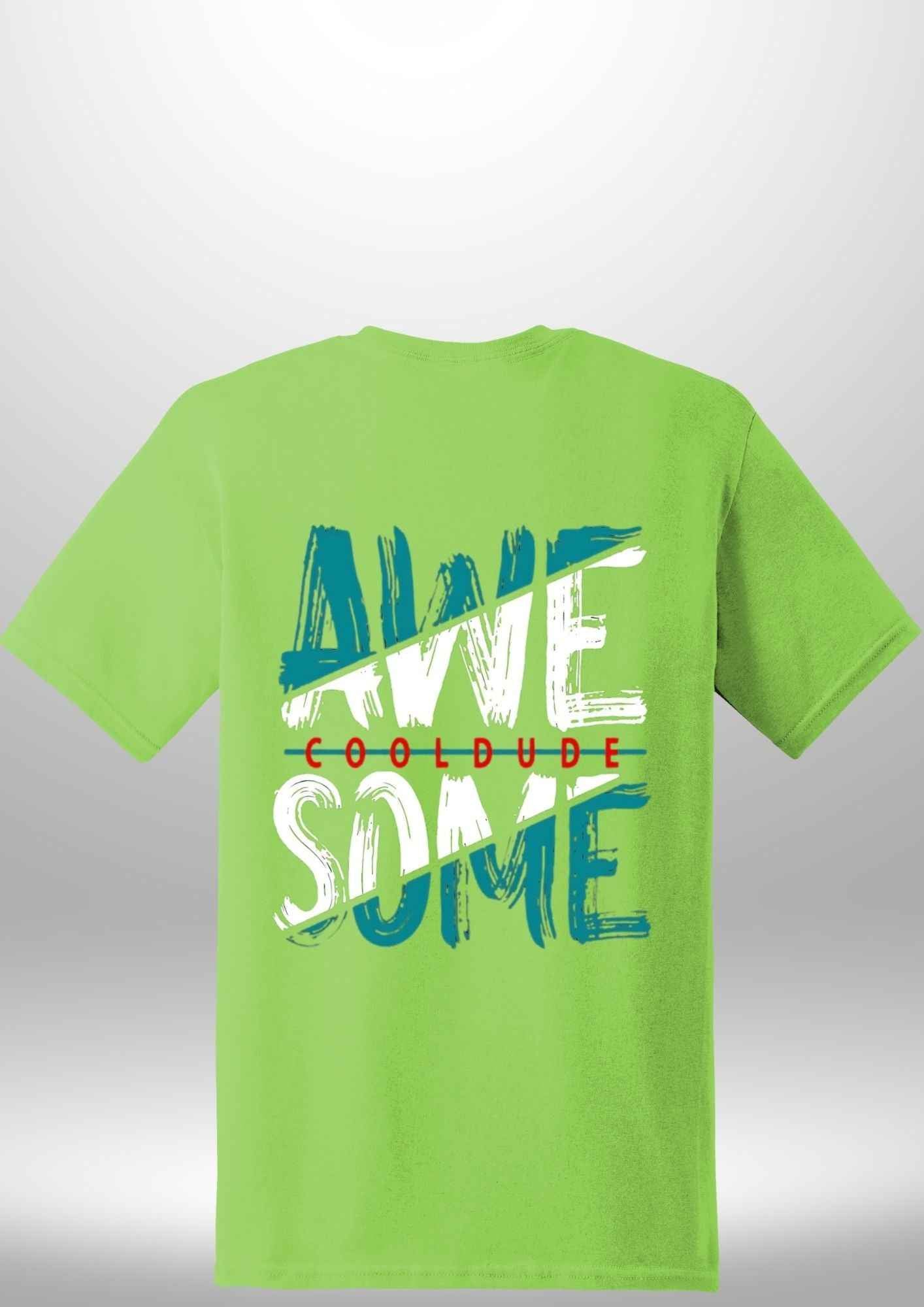 "AWESOME" Luxe T-Shirt - Luxe Custom Designer