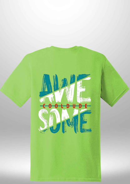 "AWESOME" Luxe T-Shirt - Luxe Custom Designer