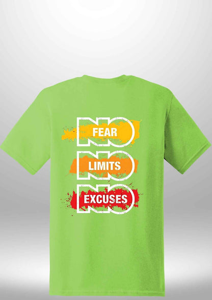 "NO FEAR" Luxe T-Shirt - Luxe Custom Designer