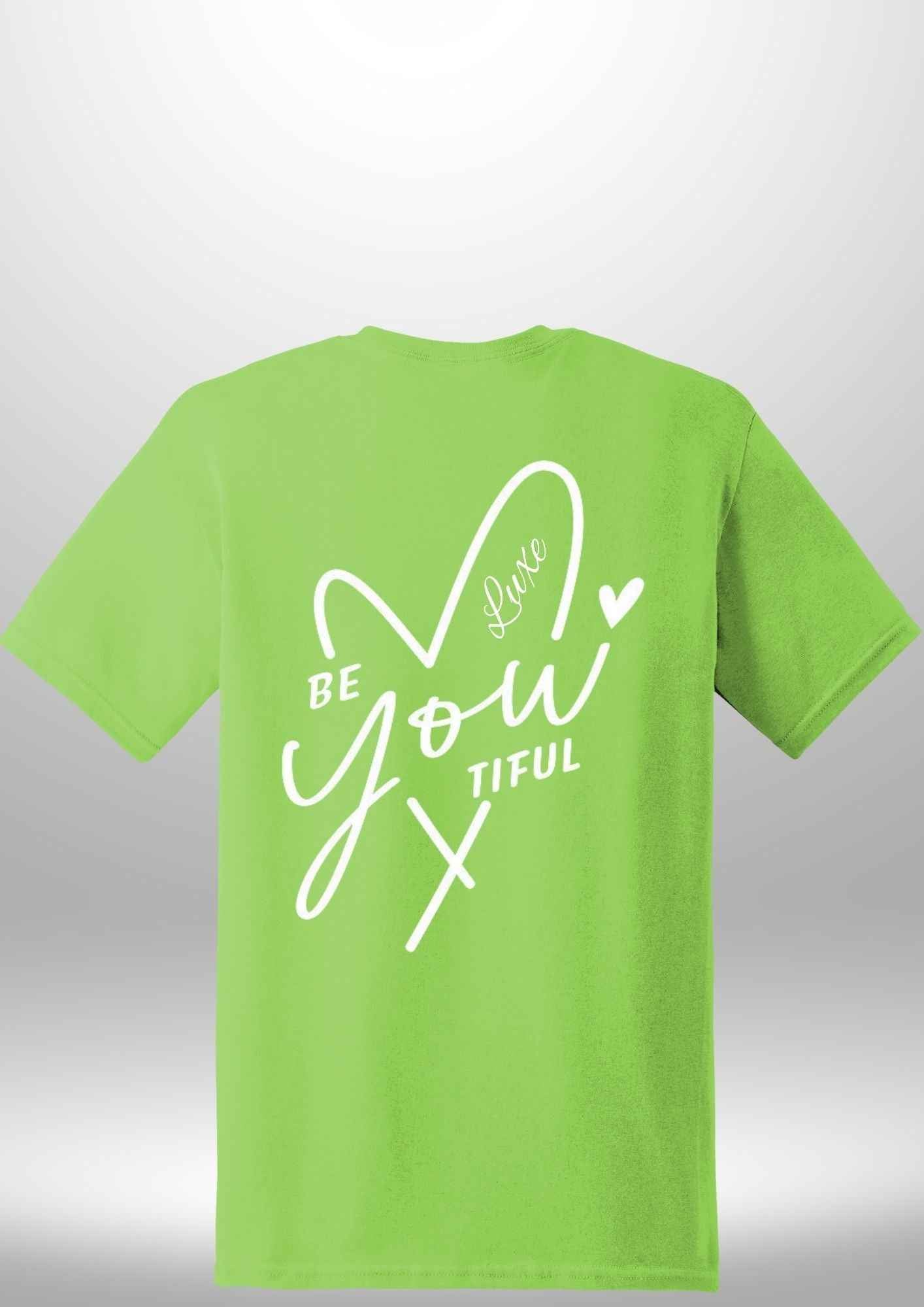 "BeYOUtiful" Luxe T-Shirt - Luxe Custom Designer