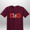 "Believe" Luxe T-shirt - Luxe Custom Designer
