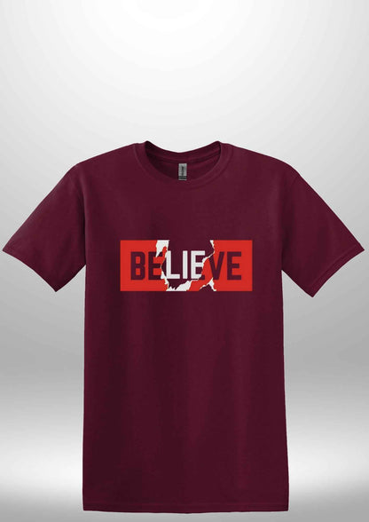 "Believe" Luxe T-shirt - Luxe Custom Designer