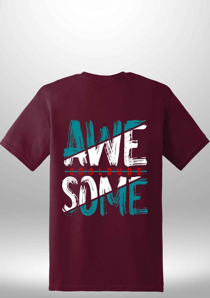 "AWESOME" Luxe T-Shirt - Luxe Custom Designer