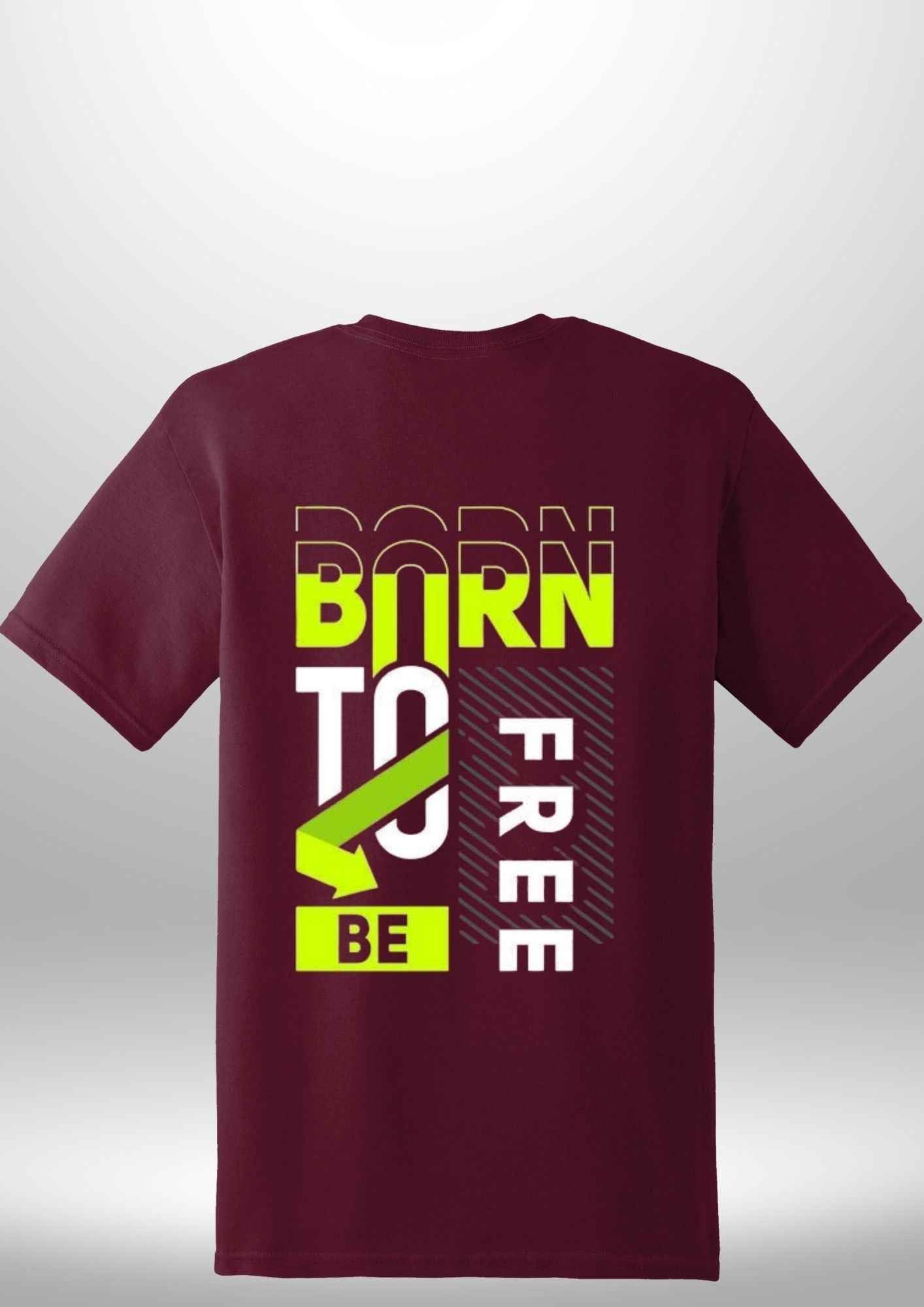 Born To Be Free T-Shirt - Luxe Custom Designer
