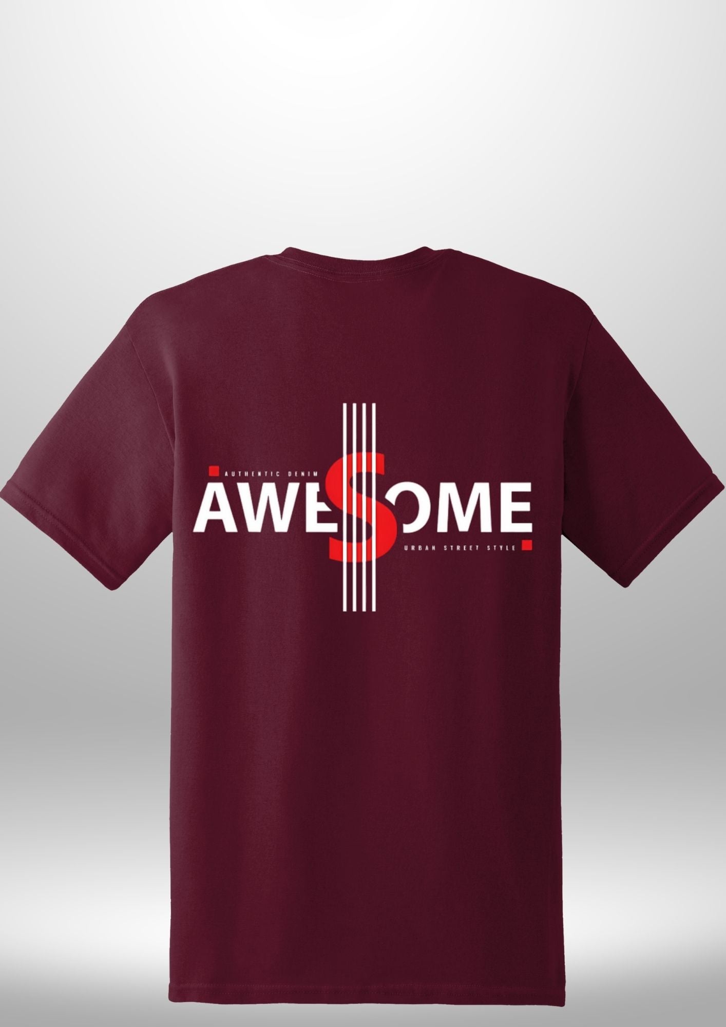 Luxe Custom "AWESOME" T-Shirt - Luxe Custom Designer
