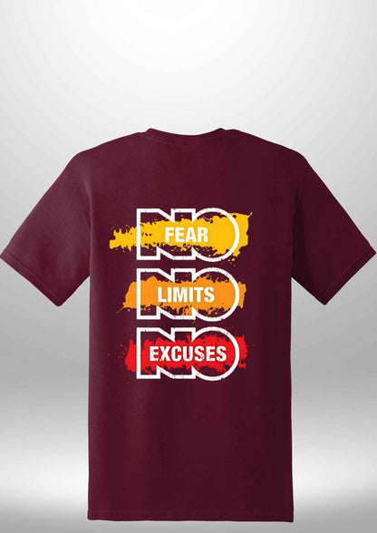 "NO FEAR" Luxe T-Shirt - Luxe Custom Designer